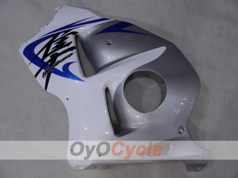 Injection Fairing kit for 99-07 GSXR1300 Hayabusa - White, Silver - Factory Style #OYO87905620