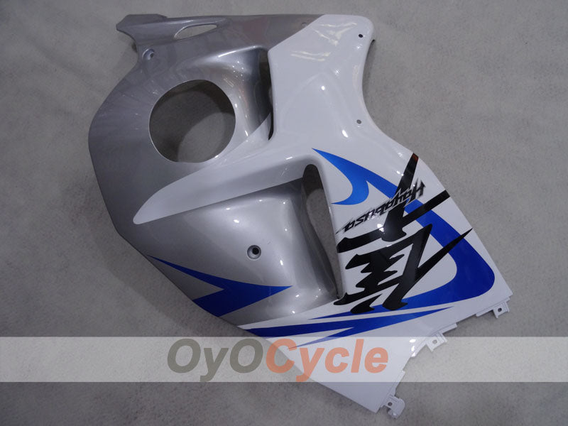 Injection Fairing kit for 99-07 GSXR1300 Hayabusa - White, Silver - Factory Style #OYO87905620