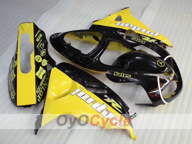 Injection Fairing kit for 98-03 TL1000R - Yellow, Black - Jordan #OYO87905624 Main image