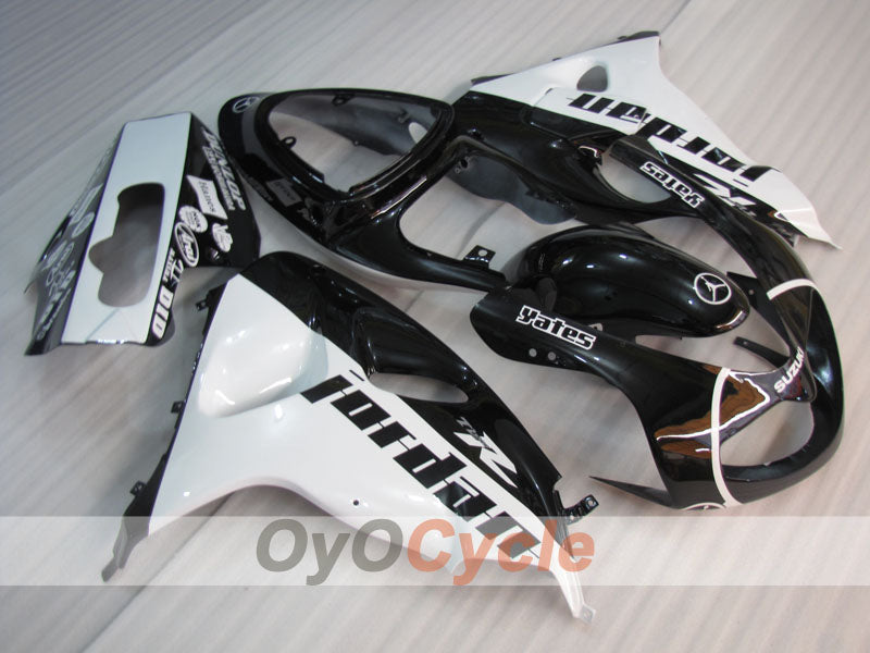 Injection Fairing kit for 98-03 TL1000R - White, Black - Jordan #OYO87905627 Main image