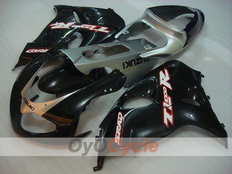Injection Fairing kit for 98-03 TL1000R - Black, Silver - Factory Style #OYO87905628 Main image