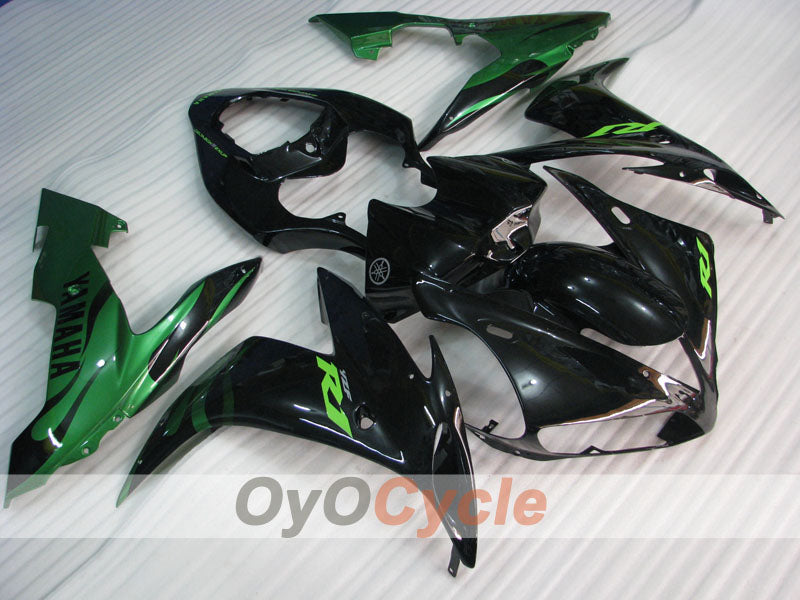 Injection Fairing kit for 04-06 YZF-R1 - Green, Black - Factory Style #OYO87905653 Main image