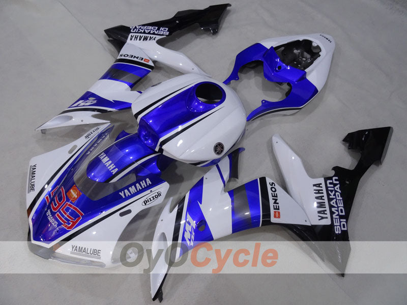 Injection Fairing kit for 04-06 YZF-R1 - Blue, White, Black - ENEOS #OYO87905662