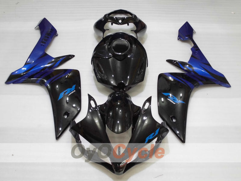 Injection Fairing kit for 07-08 YZF-R1 - Blue, Black - Factory Style #OYO87905683