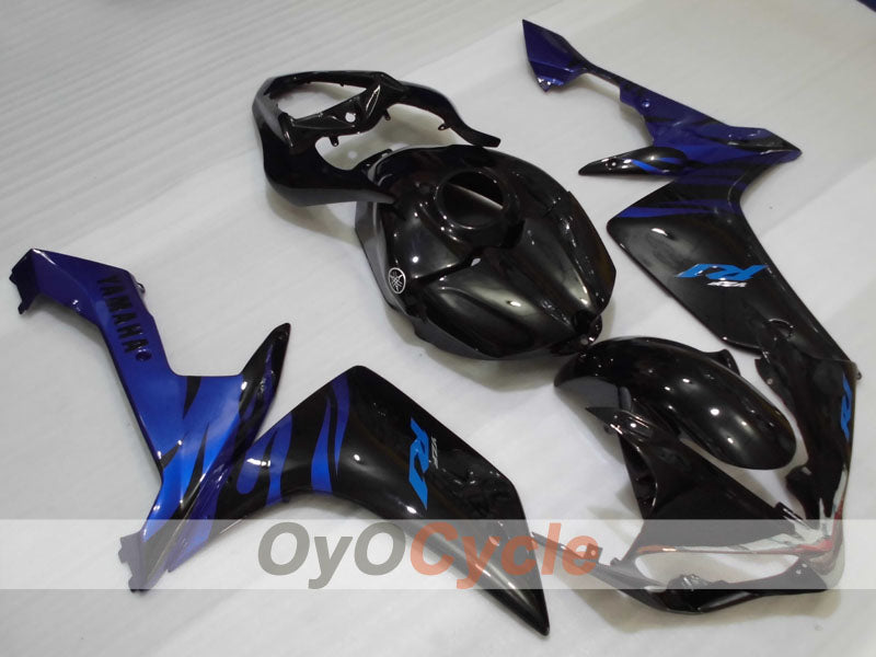 Injection Fairing kit for 07-08 YZF-R1 - Blue, Black - Factory Style #OYO87905683
