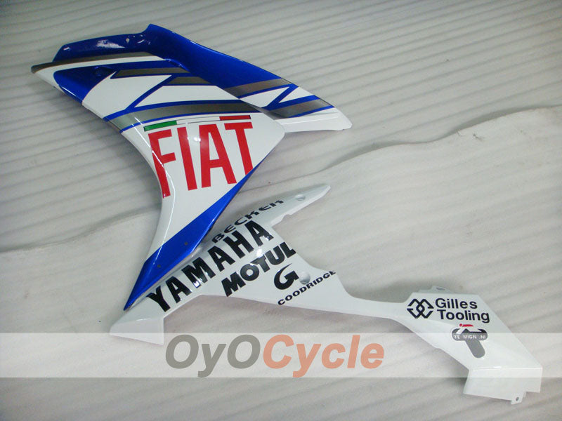 Injection Fairing kit for 07-08 YZF-R1 - Blue, White - FIAT #OYO87905696