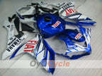 Injection Fairing kit for 07-08 YZF-R1 - Blue, White - FIAT #OYO87905696