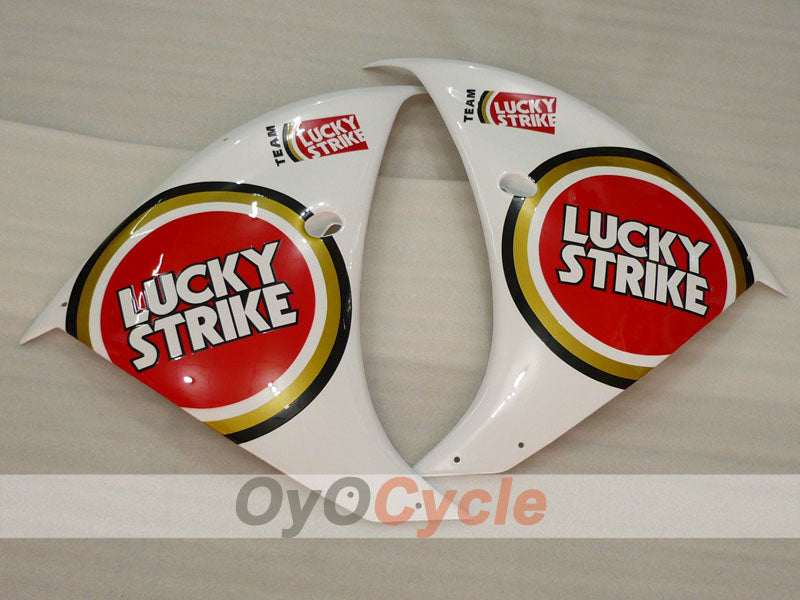 Injection Fairing kit for 09-11 YZF-R1 - Red, White - Lucky Strike #OYO87905710
