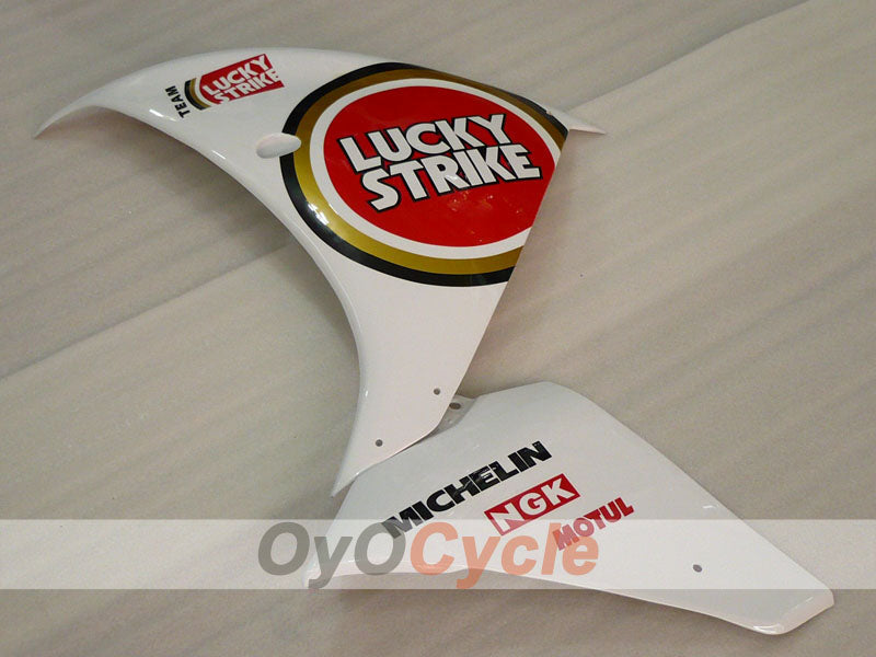 Injection Fairing kit for 09-11 YZF-R1 - Red, White - Lucky Strike #OYO87905710