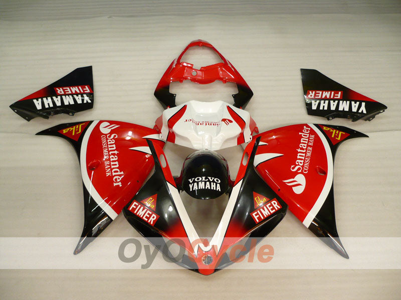 Injection Fairing kit for 09-11 YZF-R1 - Red, Black - Factory Style #OYO87905726 Secondary image