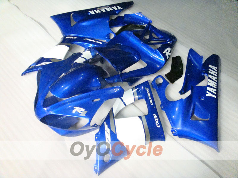 Injection Fairing kit for 00-01 YZF-R1 - Blue, White - Factory Style #OYO87905750 Secondary image