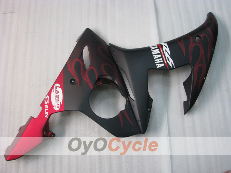 Left & Right Side Fairing For Yamaha 05 YZF-R6 #OYO87912406 Secondary image
