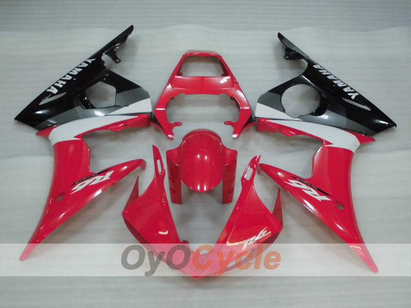 Injection Fairing kit for 03-04 YZF-R6 - Red, Black - Factory Style #OYO87905817 Secondary image