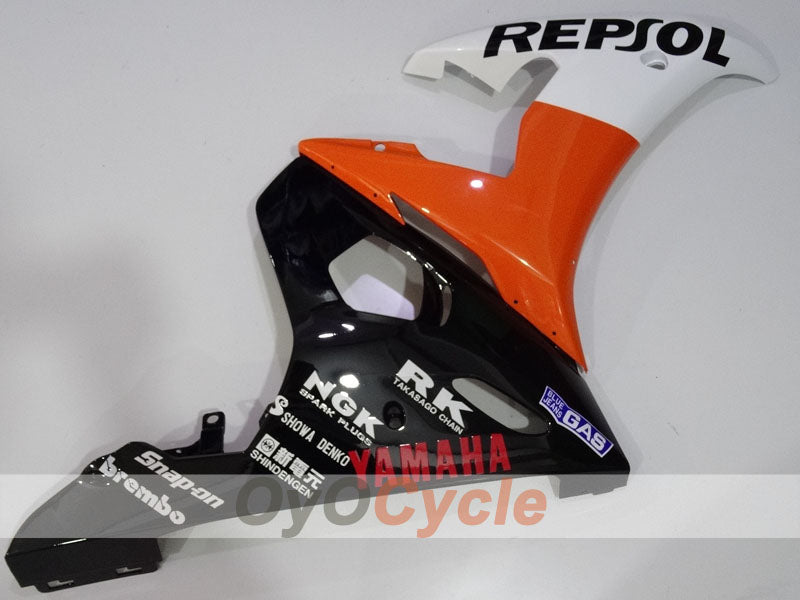 Left & Right Side Fairing For Yamaha 03-04 YZF-R6 #OYO87912192