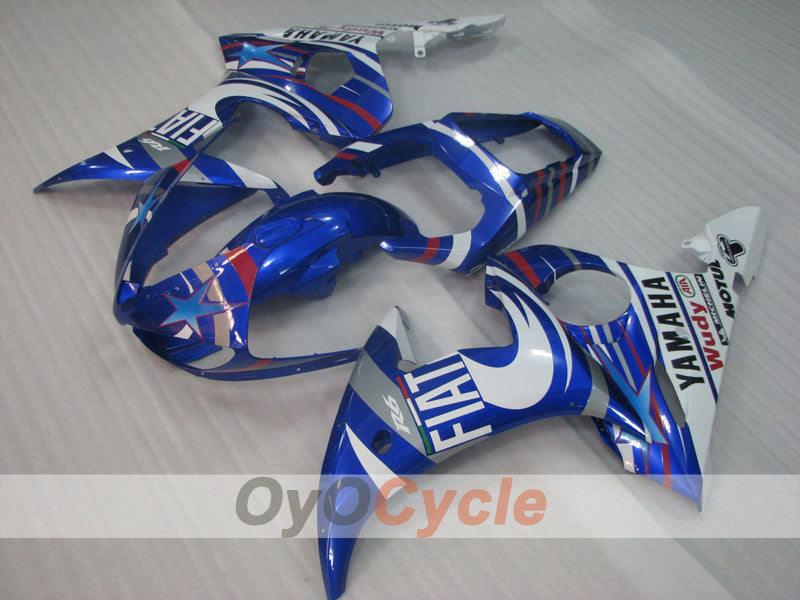 Injection Fairing kit for 05 YZF-R6 - Blue, White - FIAT #OYO87905864 Main image