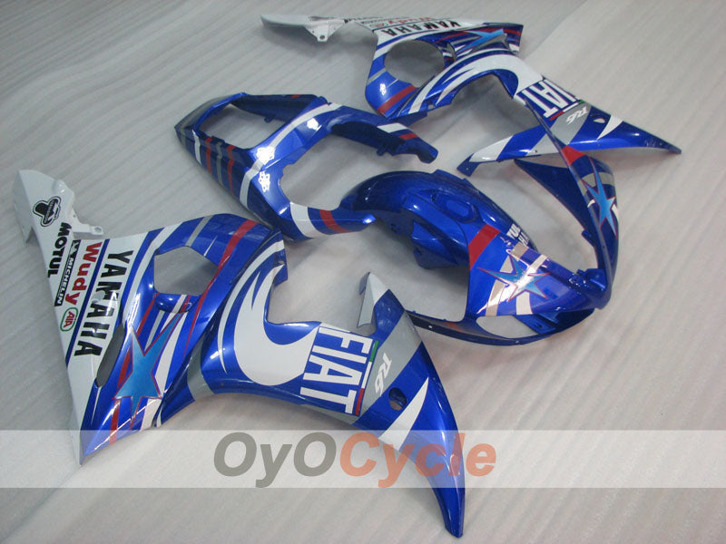 Injection Fairing kit for 05 YZF-R6 - Blue, White - FIAT #OYO87905864 Secondary image