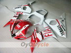 Injection Fairing kit for 03-04 YZF-R6 - Red, White - FIAT, MOTUL #OYO87905824