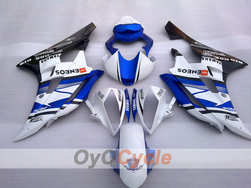 Injection Fairing kit for 06-07 YZF-R6 - Blue, White - Factory Style #OYO87905893 Secondary image