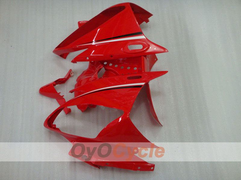 Injection Fairing kit for 06-07 YZF-R6 - Red, Black - MOTUL #OYO87905919