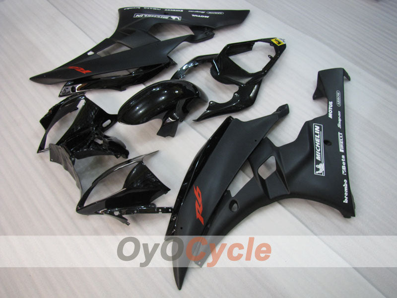 Injection Fairing kit for 06-07 YZF-R6 - Black, Matte - Factory Style #OYO87905924
