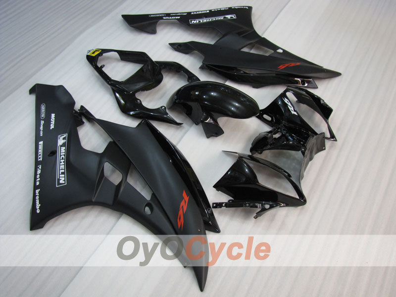 Injection Fairing kit for 06-07 YZF-R6 - Black, Matte - Factory Style #OYO87905924