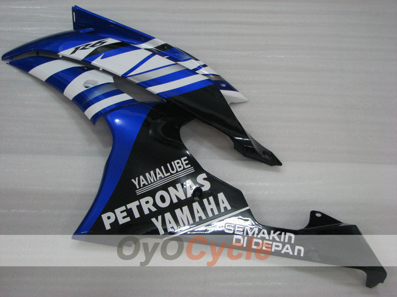 Injection Fairing kit for 08-16 YZF-R6 - Blue, White, Black - PETRONAS #OYO87905953