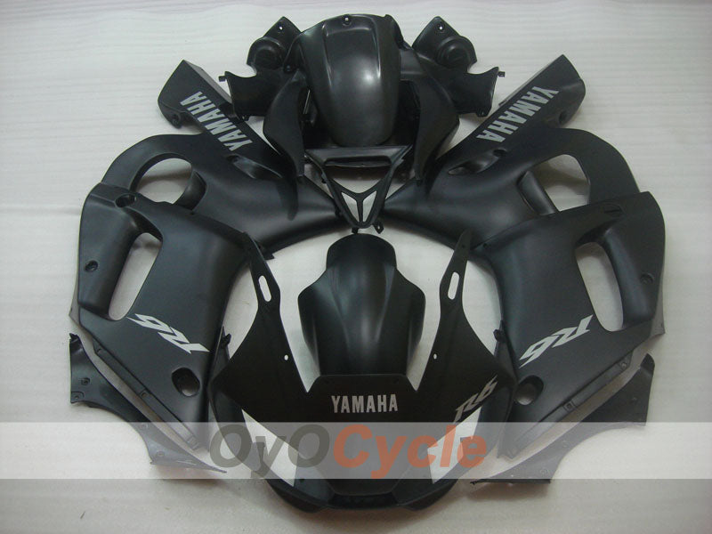 Injection Fairing kit for 98-02 YZF-R6 - Black, Matte - Factory Style #OYO87905978 Secondary image