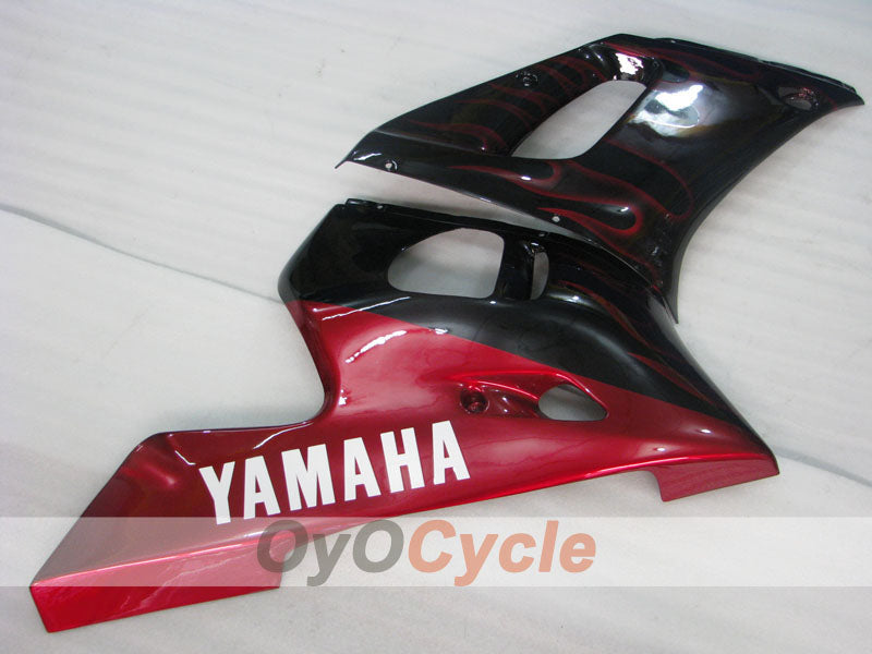 Left & Right Side Fairing For Yamaha 98-02 YZF-R6 #OYO87911945 Secondary image