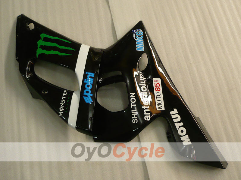 Left & Right Side Fairing For Yamaha 98-02 YZF-R6 #OYO87911973 Secondary image