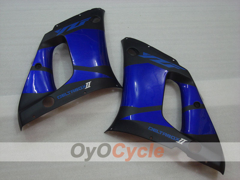 Injection Fairing kit for 98-02 YZF-R6 - Blue, Black, Matte - Factory Style #OYO87906002