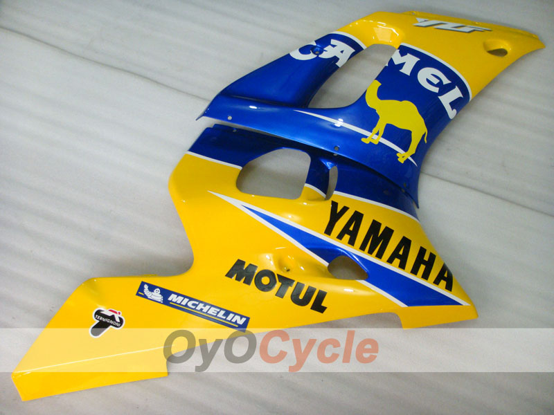 Left & Right Side Fairing For Yamaha 98-02 YZF-R6 #OYO87911995 Secondary image