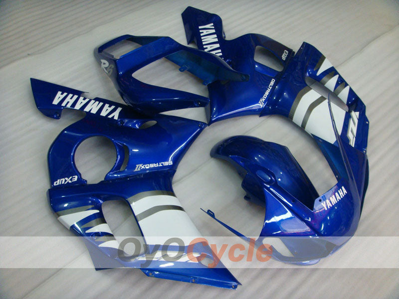 Injection Fairing kit for 98-02 YZF-R6 - Blue, White - Factory Style #OYO87906012 Main image