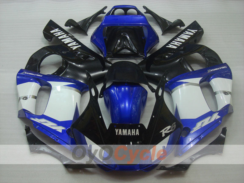 Injection Fairing kit for 98-02 YZF-R6 - Blue, Black - Factory Style #OYO87906015 Secondary image