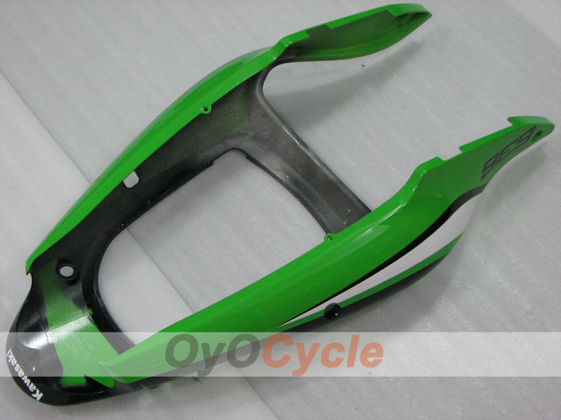 Injection Fairing kit for 00-02 NINJA ZX-6R - Green, Black - Factory Style #OYO87906023