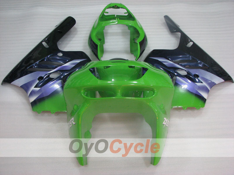 Fairing kit for 94-97 NINJA ZX-9R - Green, Purple, Black - Factory Style #OYO87906073 Secondary image