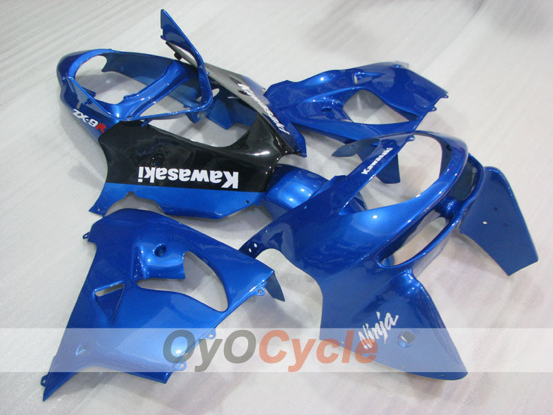 Fairing kit for 98-99 NINJA ZX-9R - Blue, Black - Factory Style #OYO87906083 Main image