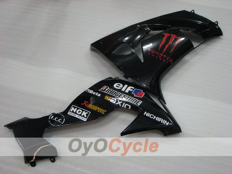 Left & Right Side Fairing For Kawasaki 06-07 Ninja ZX-10R #OYO87913409 Secondary image