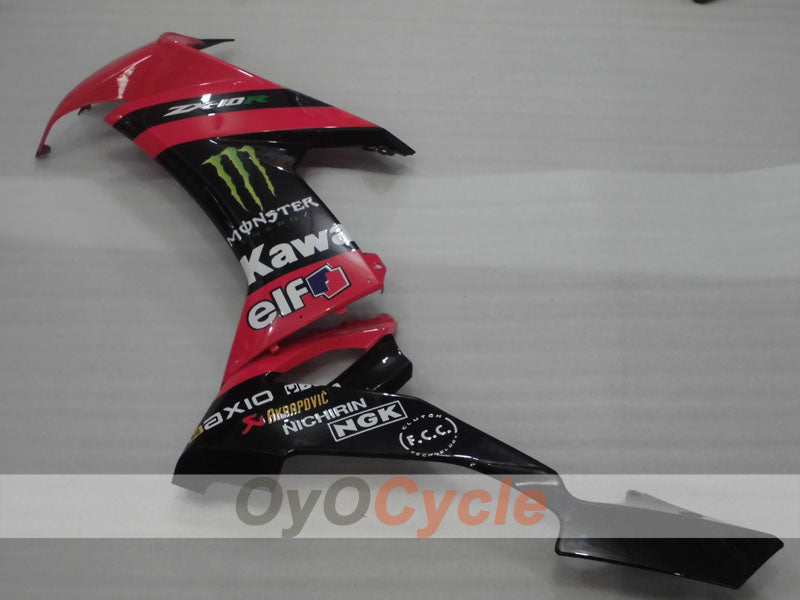 Left & Right Side Fairing For Kawasaki 08-10 Ninja ZX-10R #OYO87913456 Main image
