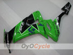 Injection Fairing kit for 08-10 NINJA ZX-10R - Green, Black - Customize #OYO87906105