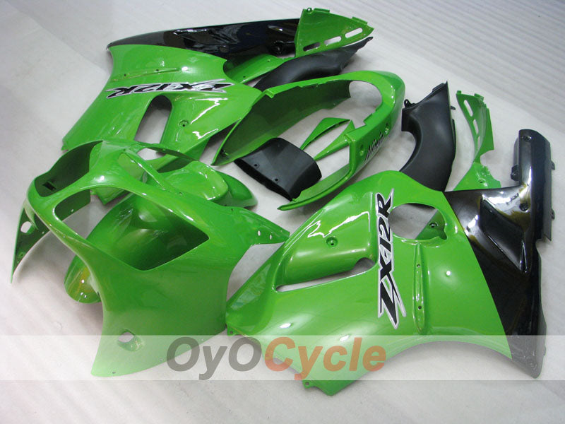 Injection Fairing kit for 00-01 NINJA ZX-12R - Green, Black - Factory Style #OYO87906117 Secondary image