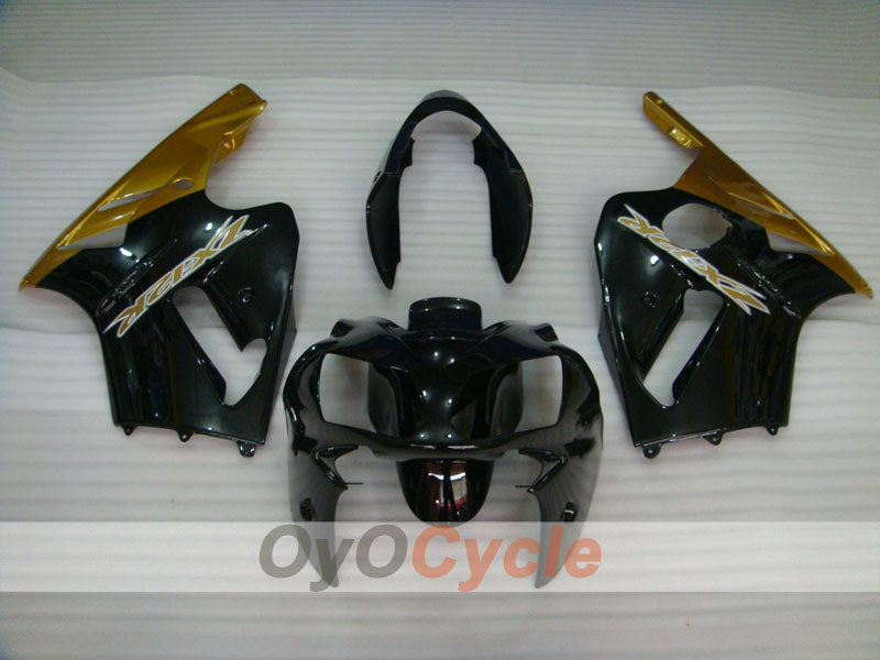 Injection Fairing kit for 02-05 NINJA ZX-12R - Black, Gold - Factory Style #OYO87906120 Secondary image