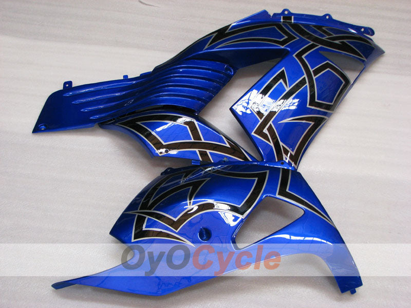 Injection Fairing kit for 06-11 NINJA ZX-14R - Blue, Black - Customize #OYO87906125