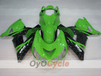 Injection Fairing kit for 06-11 NINJA ZX-14R - Green, Black - Customize #OYO87906129