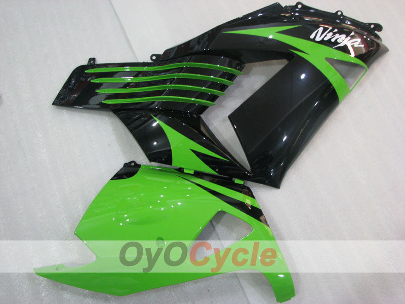 Injection Fairing kit for 06-11 NINJA ZX-14R - Green, Black - Customize #OYO87906129