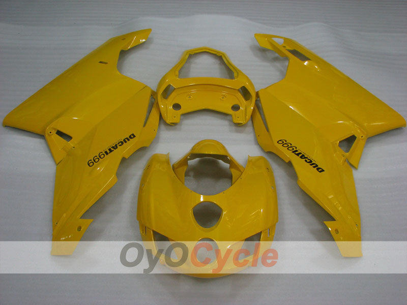 Injection Fairing kit for 03-04 Ducati 749 - Yellow - Factory Style #OYO87906135