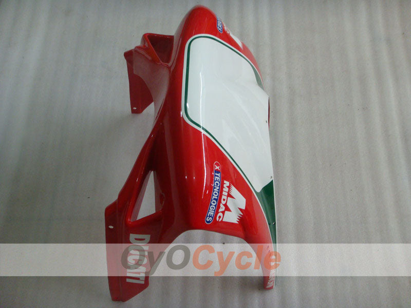 Injection Fairing kit for 94-98 Ducati 916 - Red, White, Black - INFO STRADA #OYO87906193