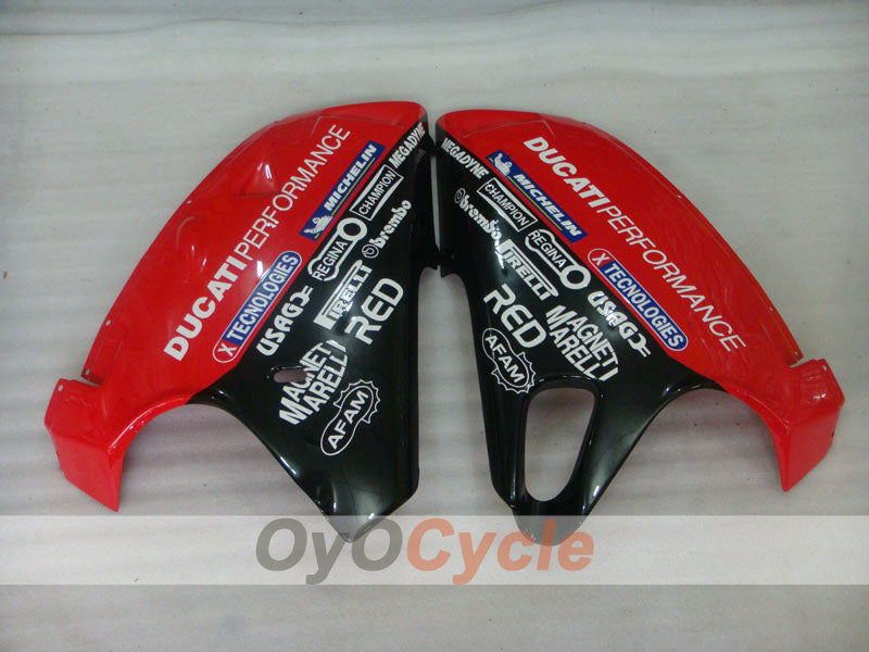 Injection Fairing kit for 94-98 Ducati 916 - Red, White, Black - INFO STRADA #OYO87906193