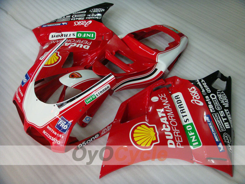 Injection Fairing kit for 94-98 Ducati 916 - Red, White, Black - Performance #OYO87906194 Main image