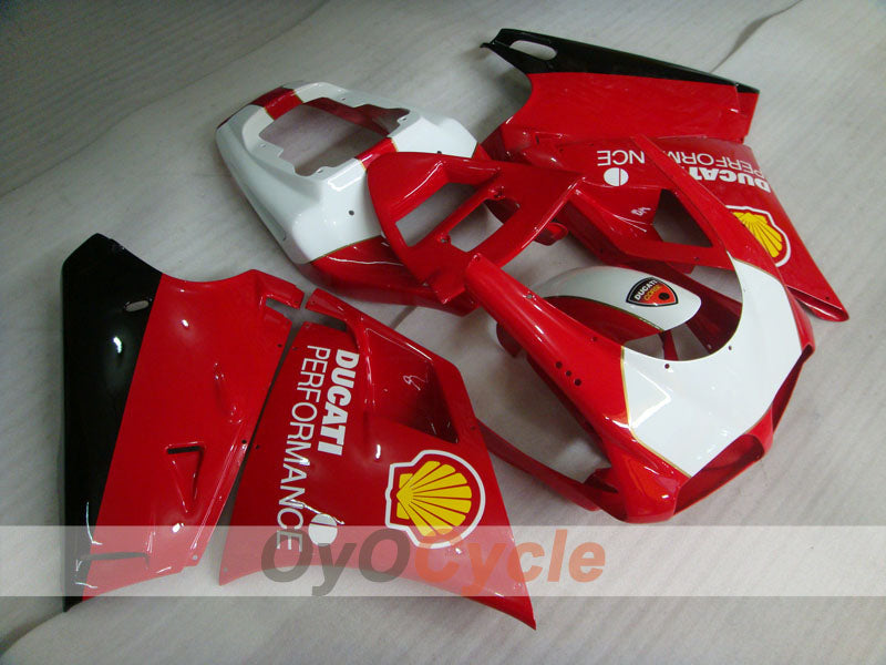 Injection Fairing kit for 94-98 Ducati 916 - Red, White, Black - Performance #OYO87906198 Main image