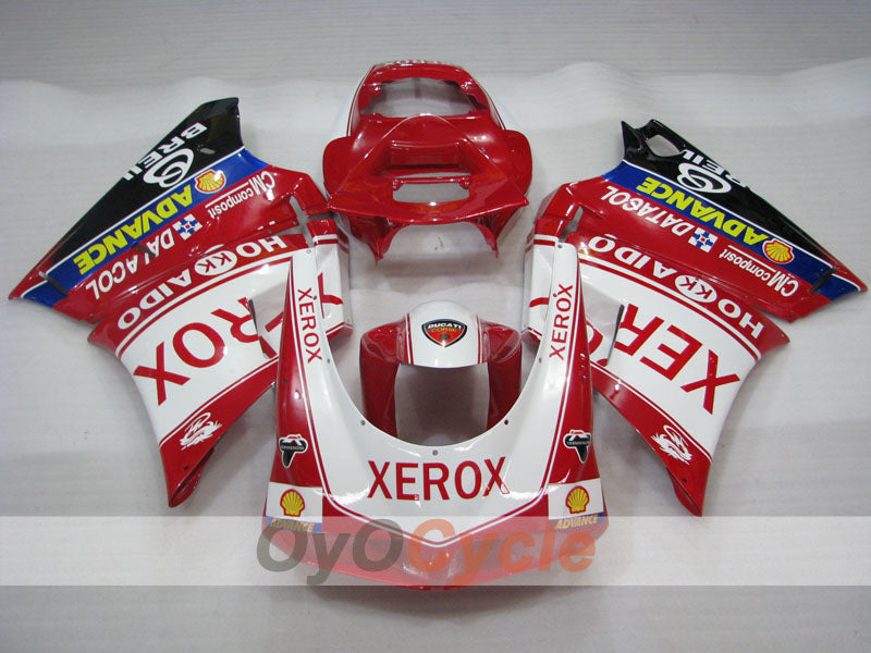 Injection Fairing kit for 94-98 Ducati 916 - Red, White, Black - Xerox #OYO87906199 Secondary image